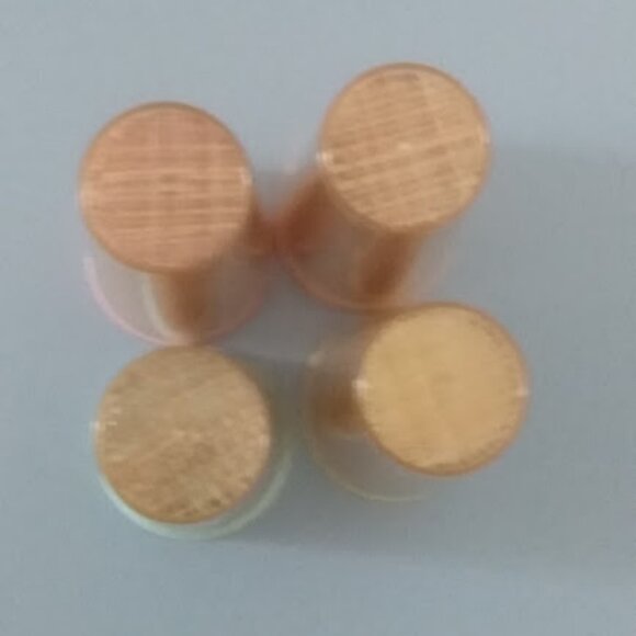 Set Of 4 Vintage Raffiawear Rattan Burlap Thermo-temp Tumblers SEE DESCRIPTION - Picture 8 of 9